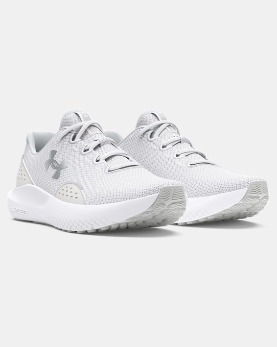 Women's UA Surge 4 Running Shoes in White image number 3